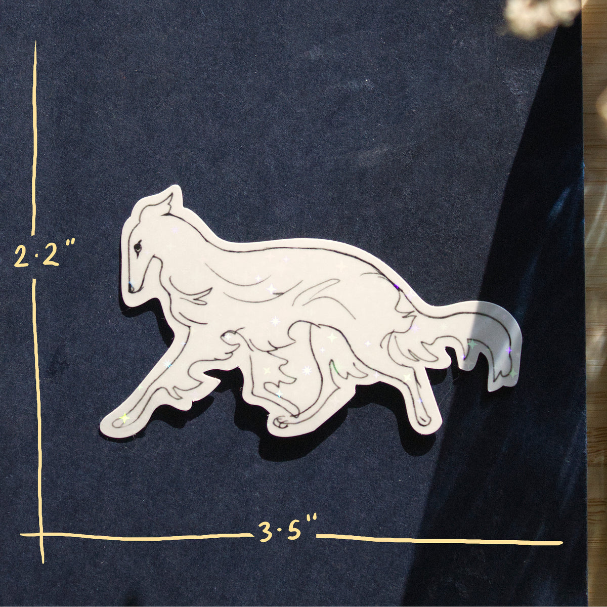Silken Windhound Sticker