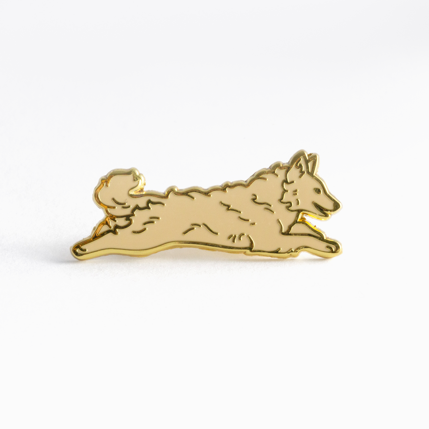 Hungarian Mudi Enamel Pin
