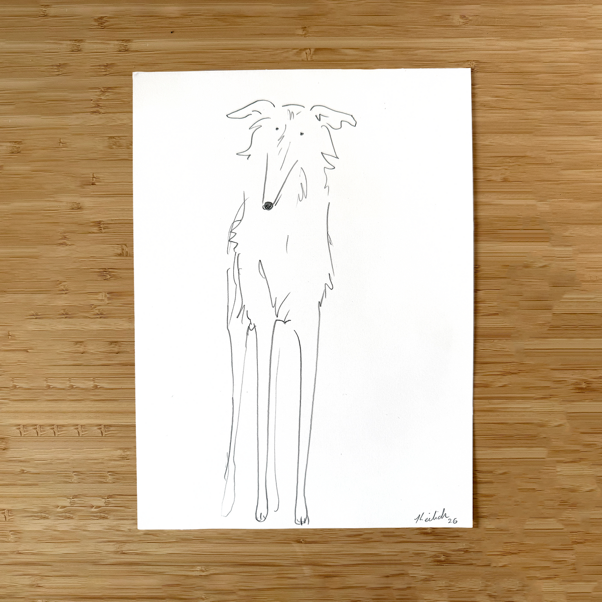 Standing Silken (A4)