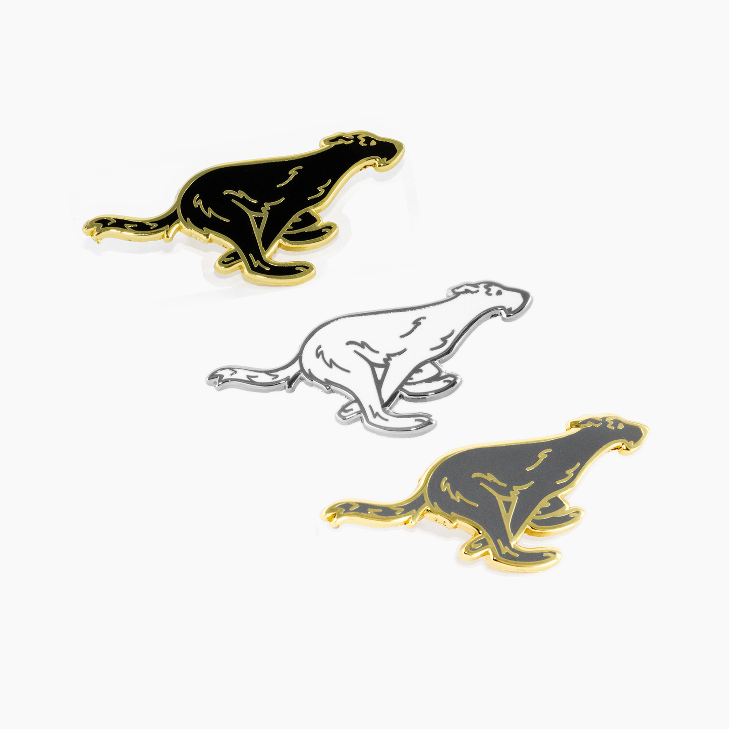 Irish Wolfhound Enamel Pin