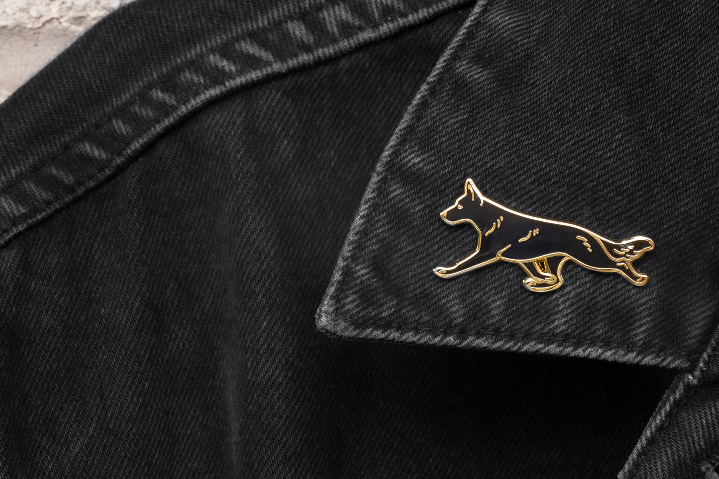 German Shepherd Enamel Pin
