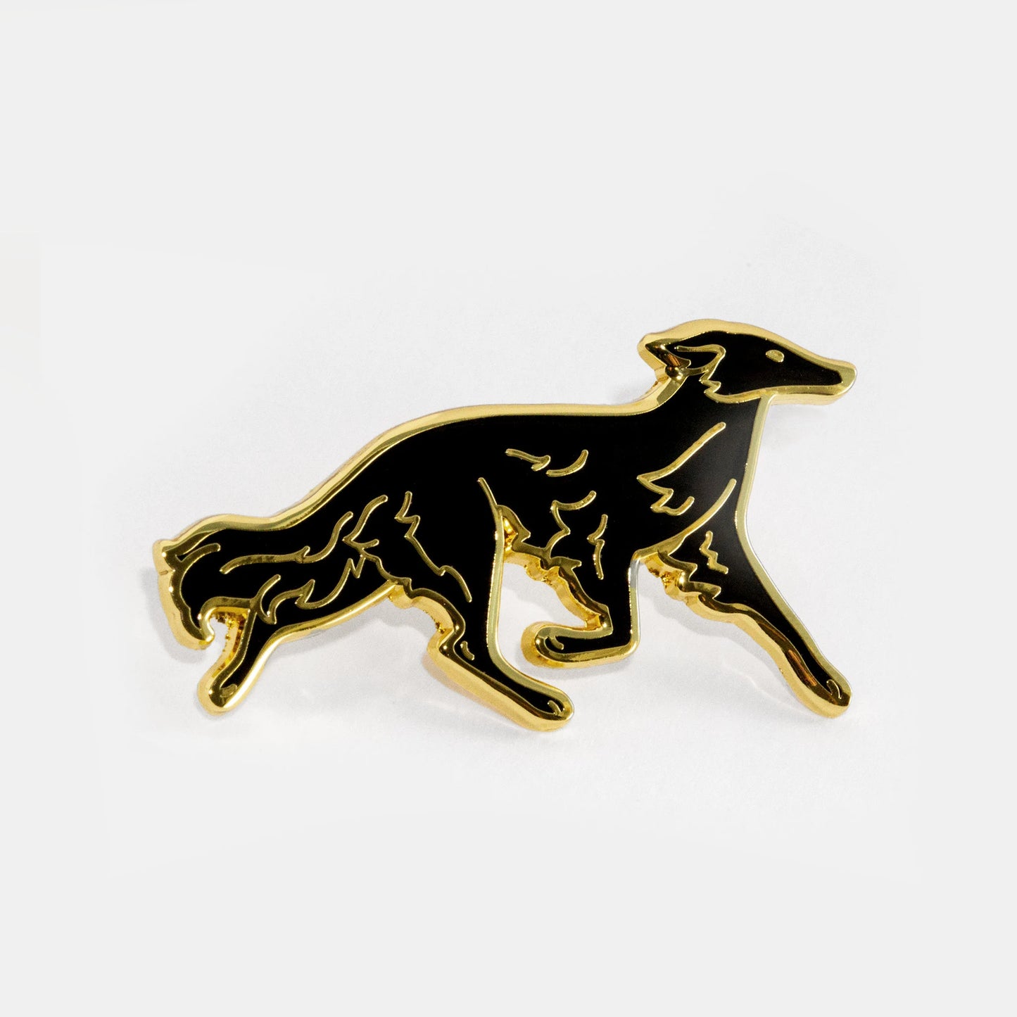 Silken Windhound Enamel Pin