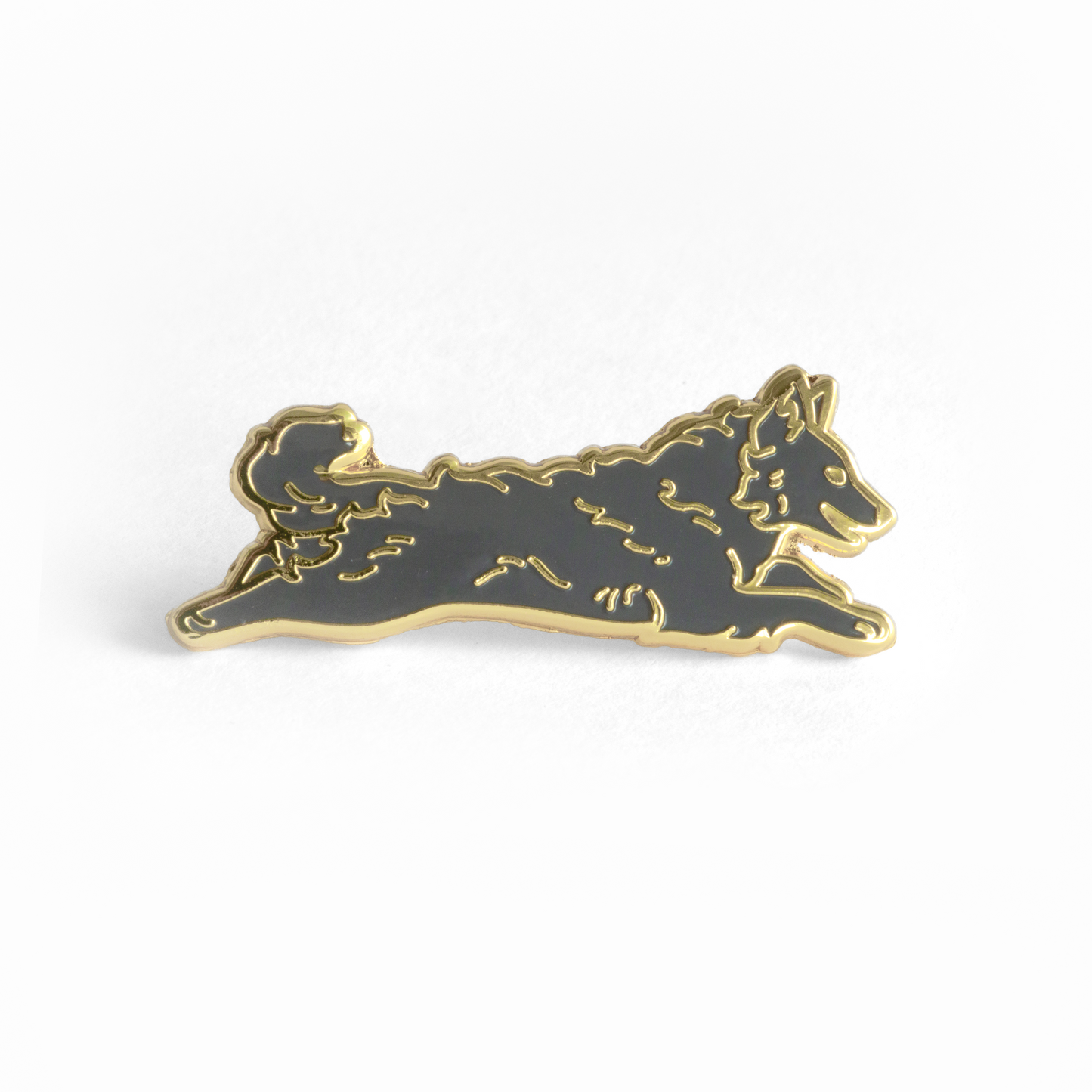Hungarian Mudi Enamel Pin