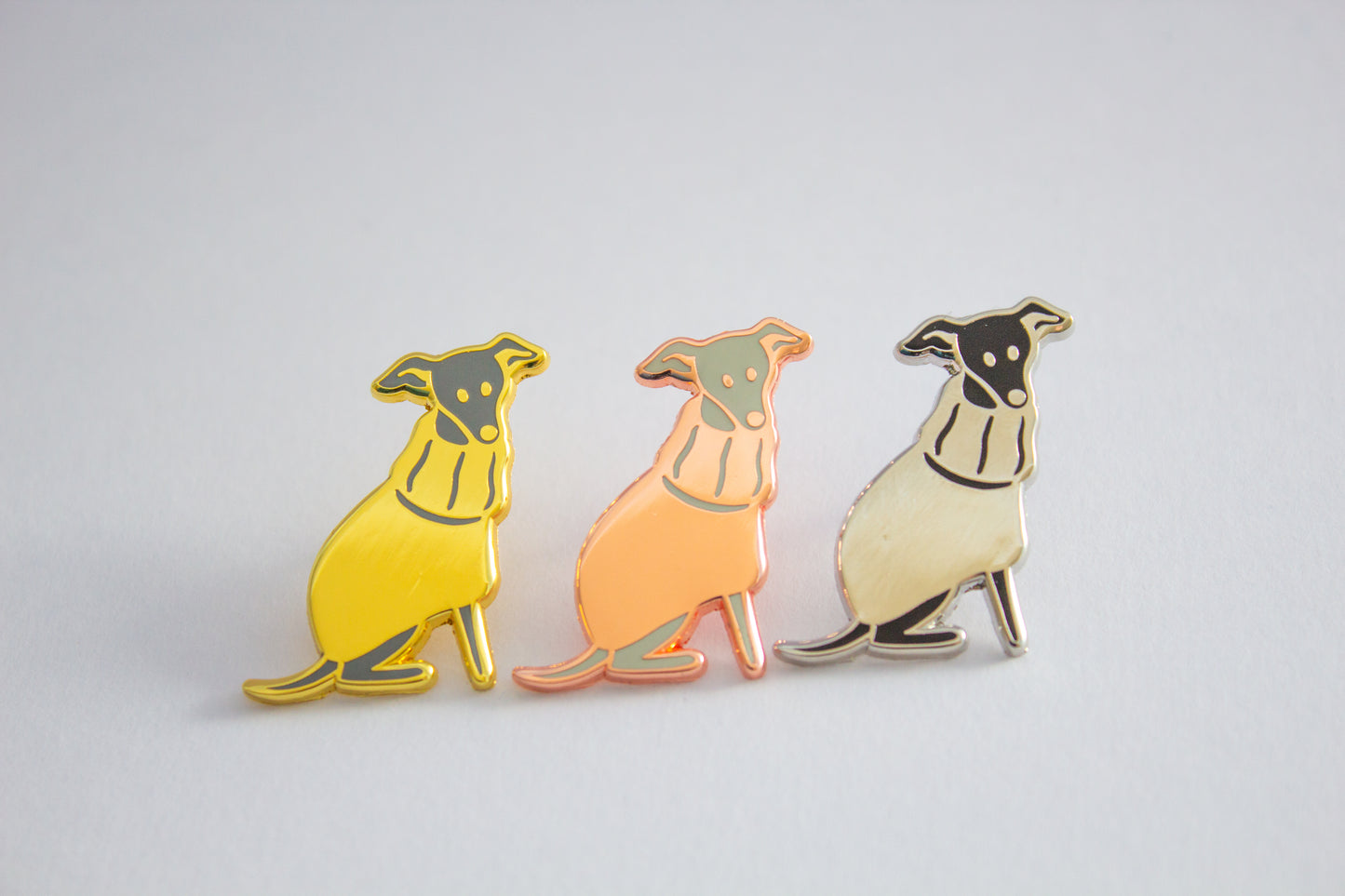 Sweater Sighthound Mini Enamel Pin