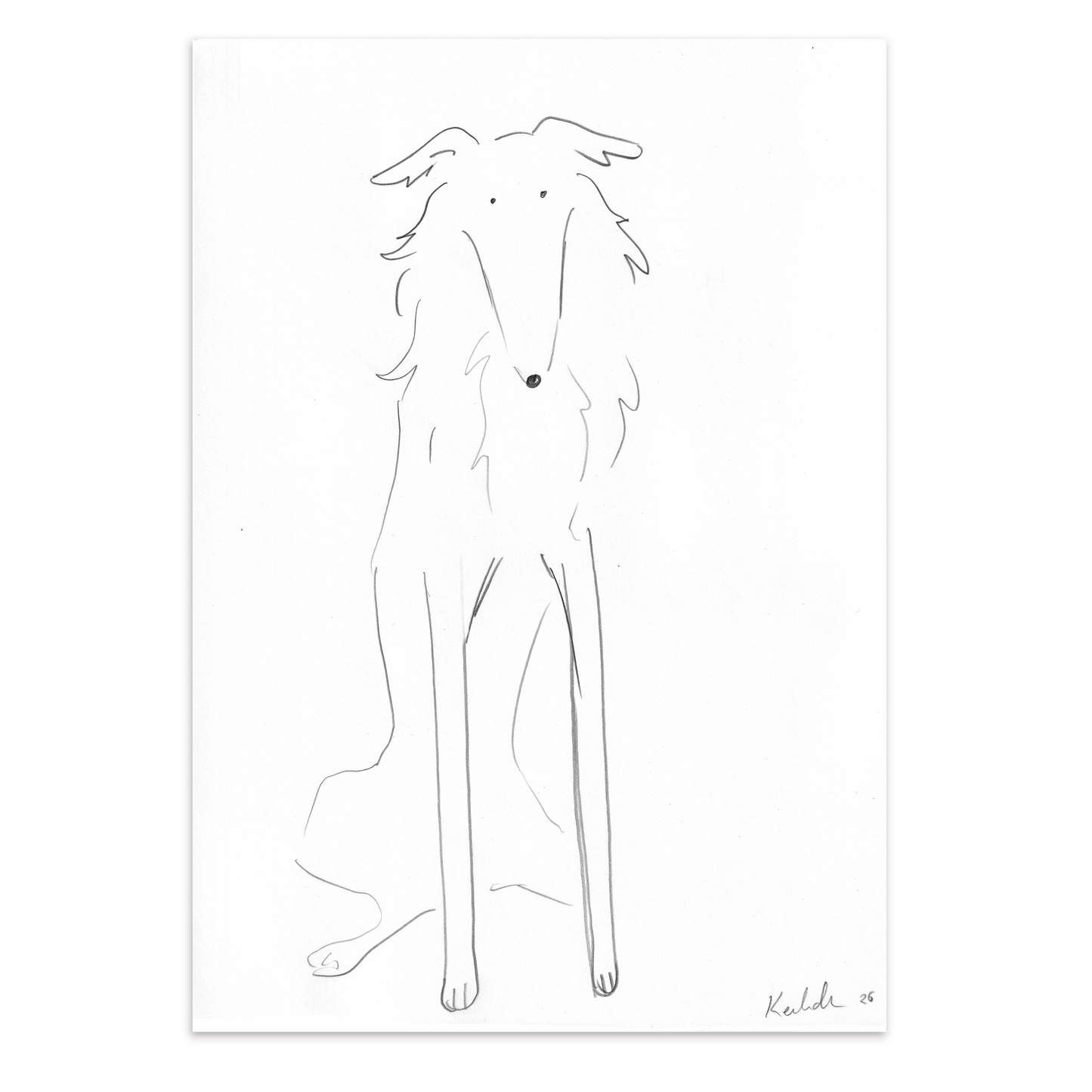 Sitting Silken (A4)