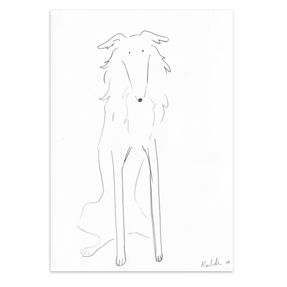 Sitting Silken (A4)