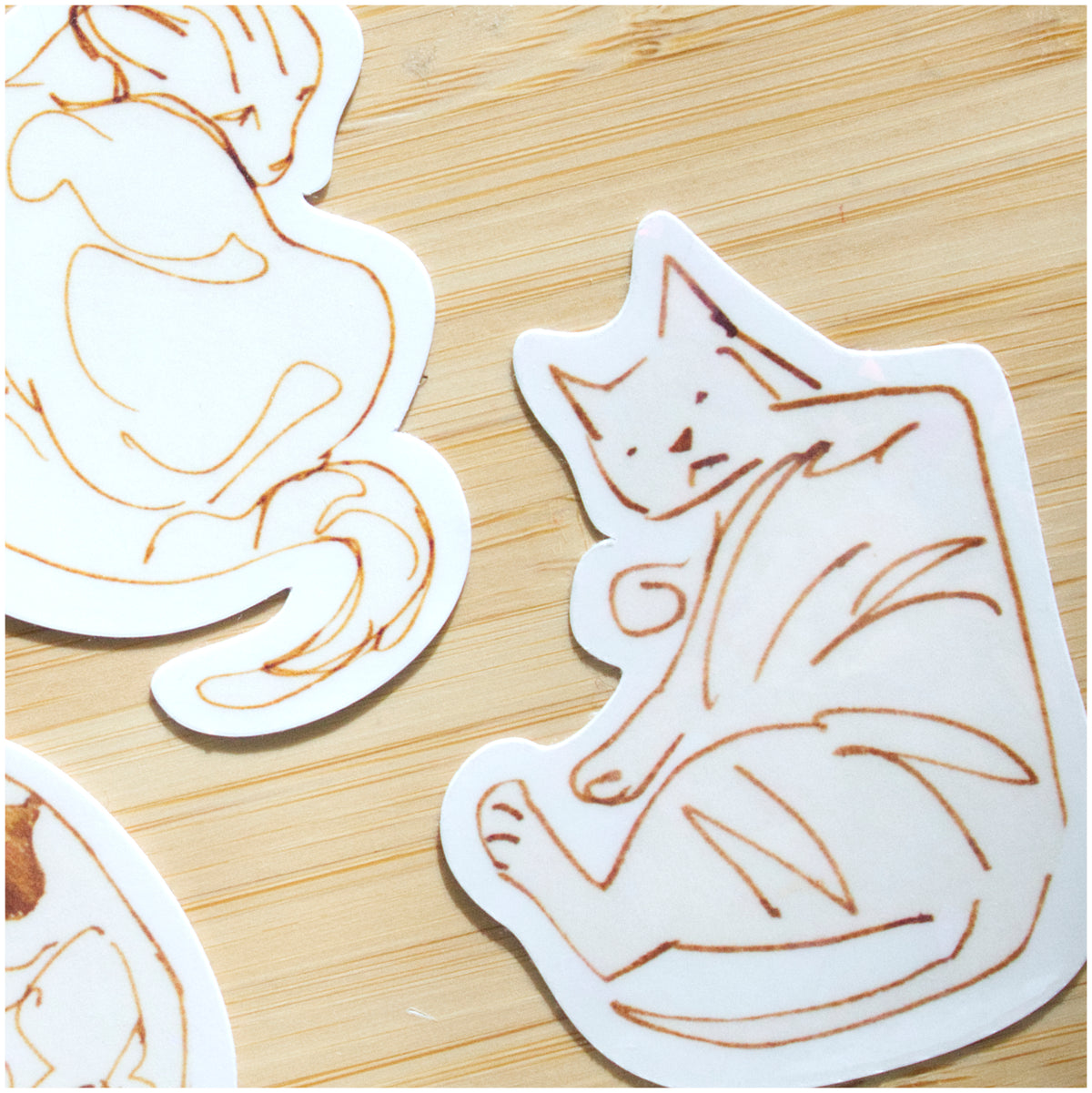 Tabby Cat Sticker