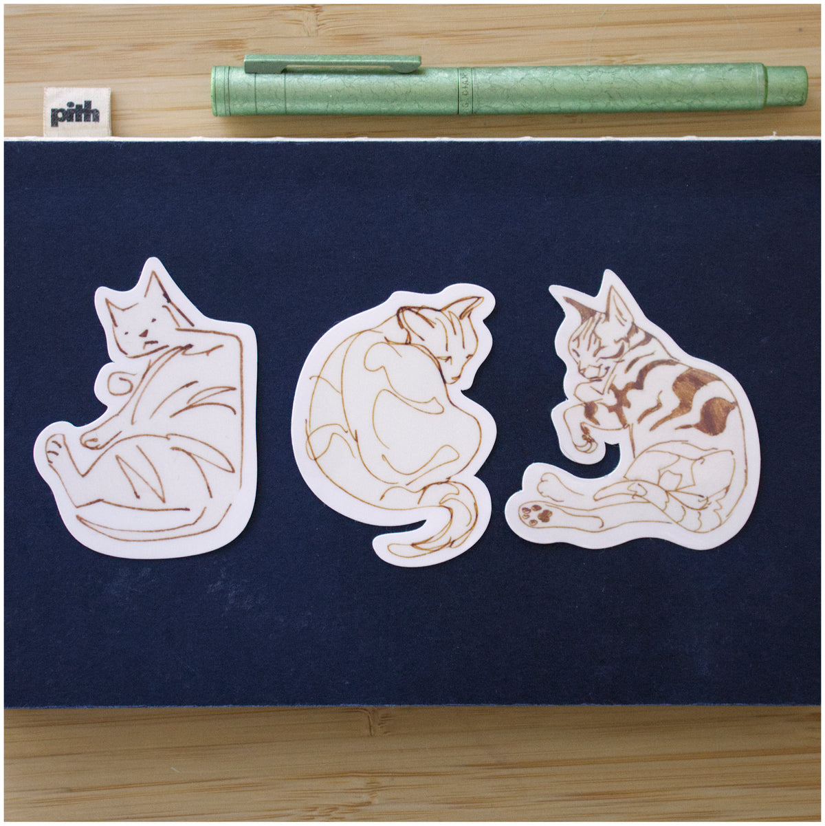 Tabby Cat Sticker