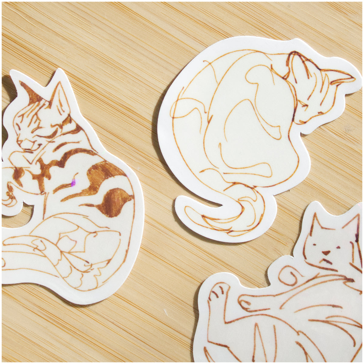 Tabby Cat Sticker