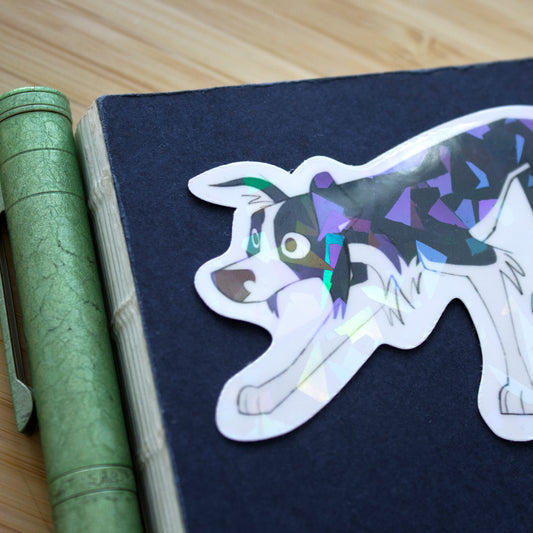 Working Border Collie Sticker