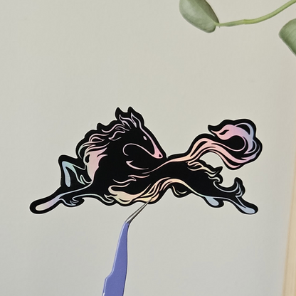 Spectral Silken Windhound Sticker