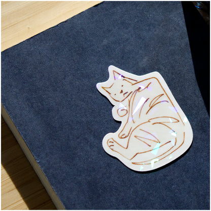 Tabby Cat Sticker