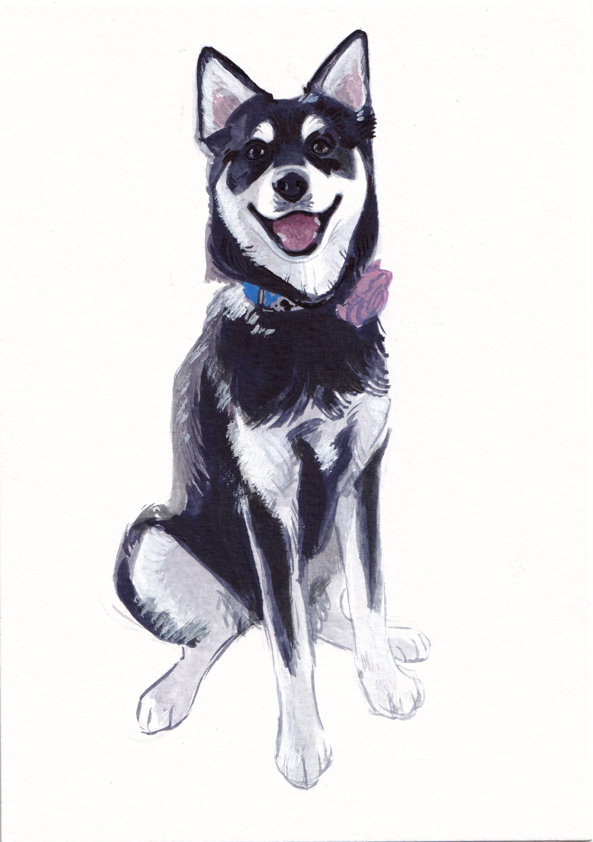 Custom Pet Portrait - Ink