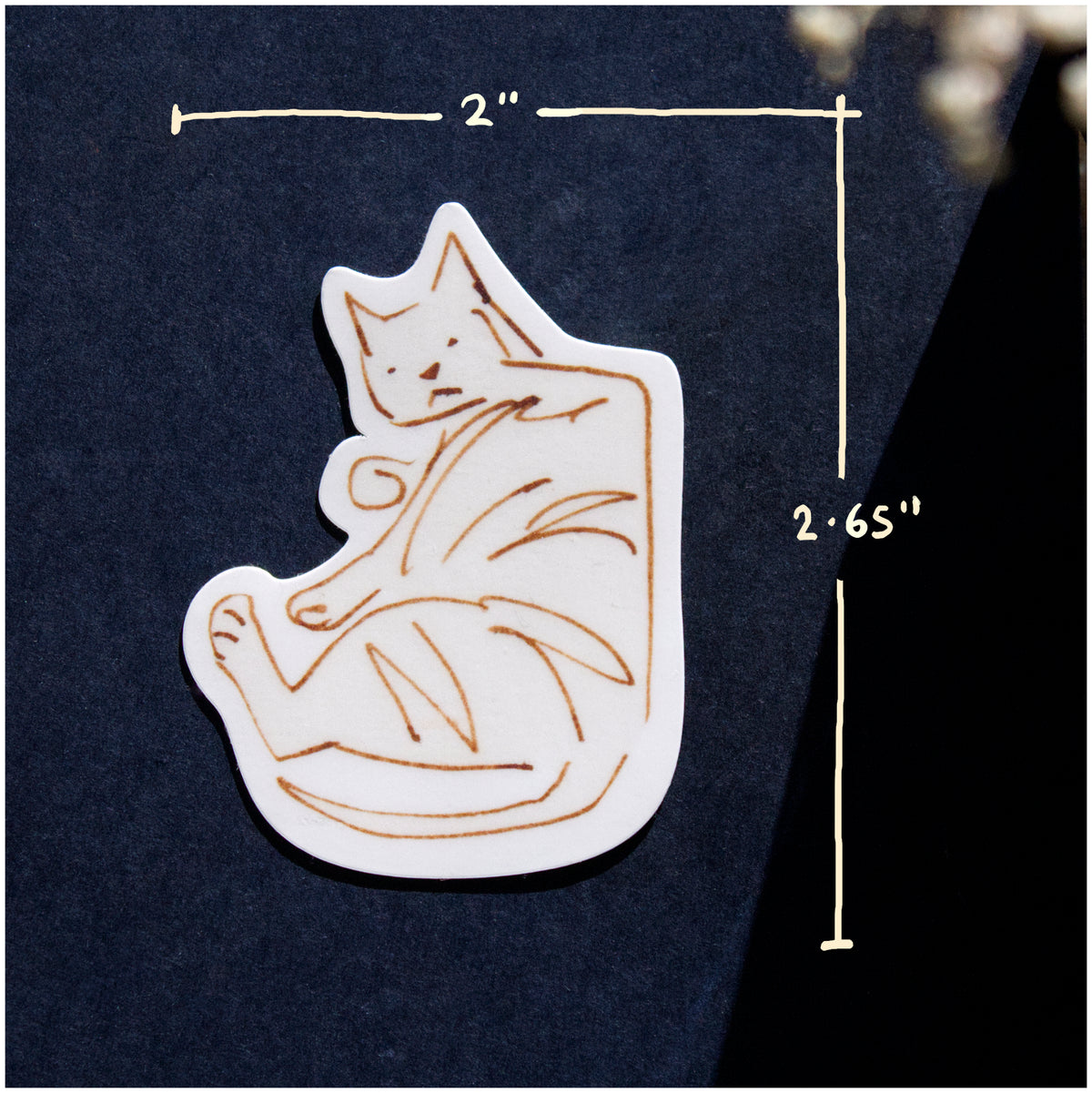 Tabby Cat Sticker