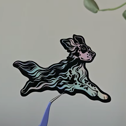 Ethereal English Setter Sticker