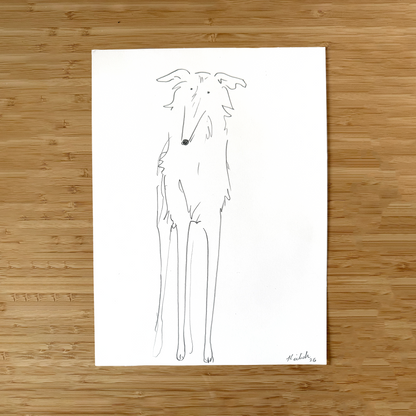 Standing Silken (A4)