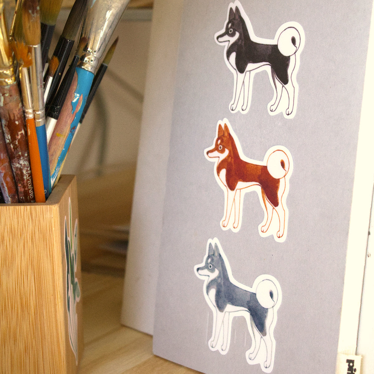Alaskan Klee Kai Sticker