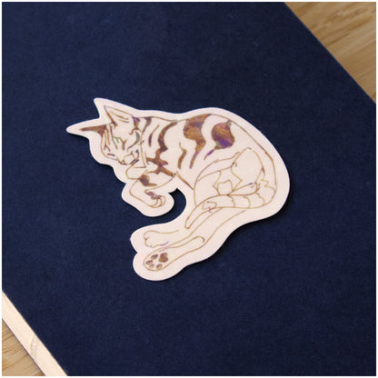 Tabby Cat Sticker