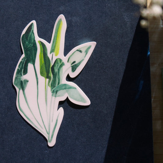 Bird of Paradise Botanical Sticker