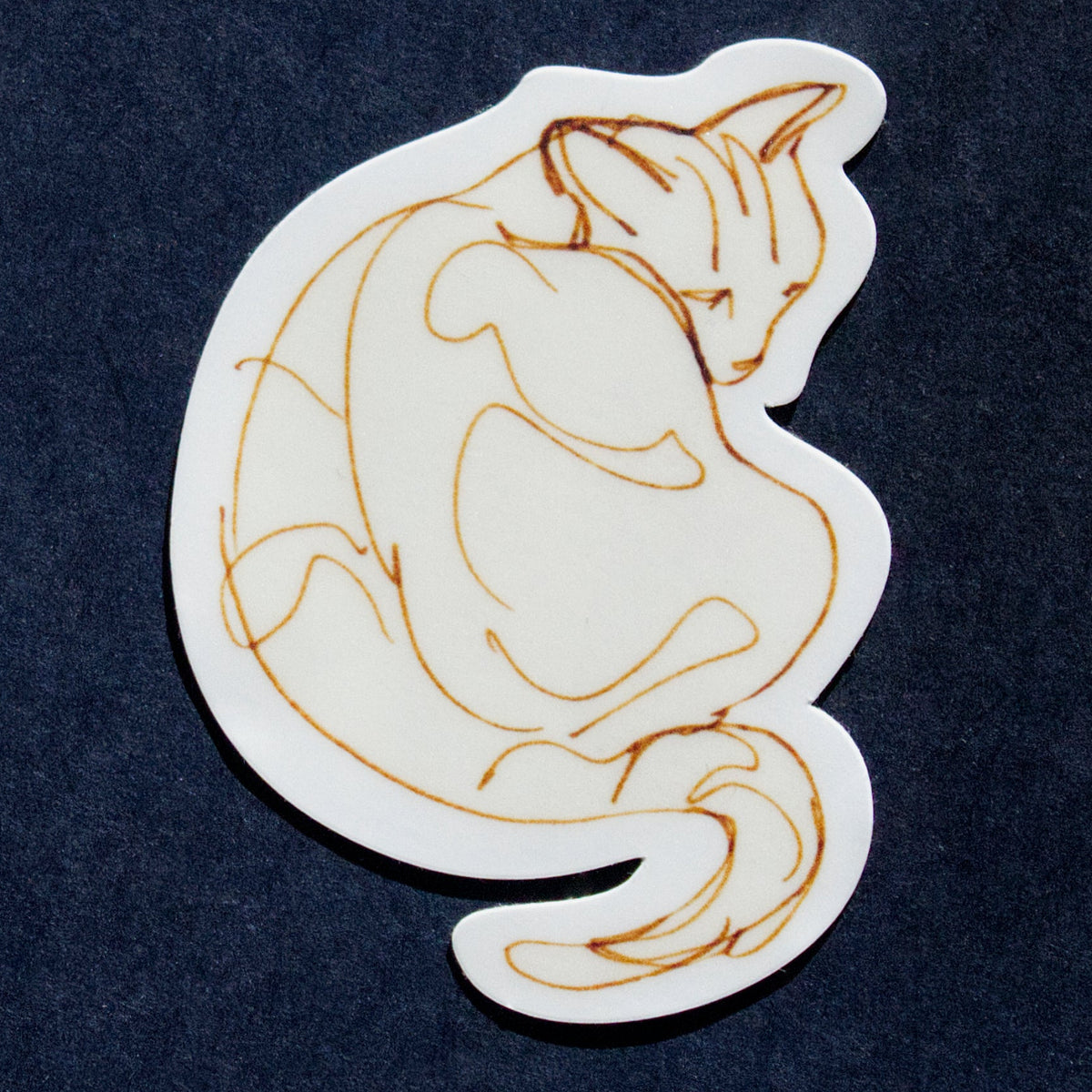 Tabby Cat Sticker
