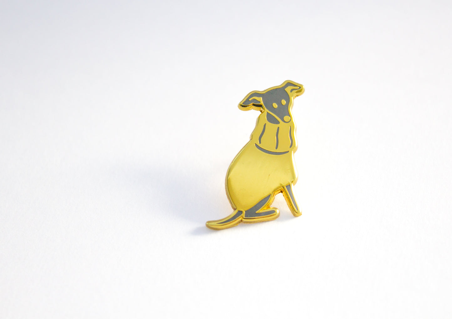 Sweater Sighthound Pin - Blue