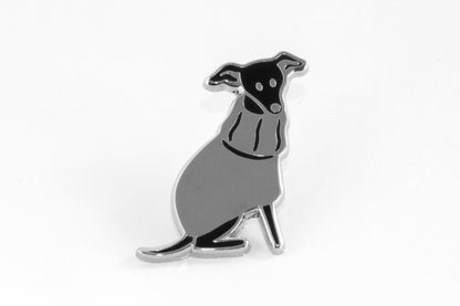 Sweater Sighthound Pin - Black