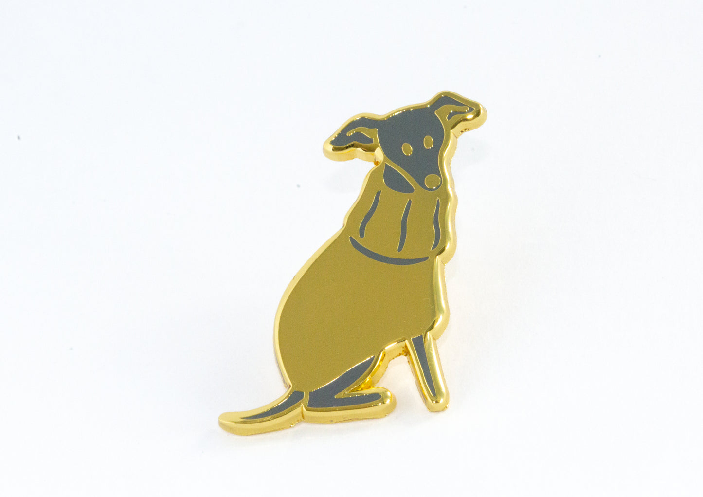 Sweater Sighthound Pin - Blue