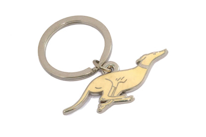 Greyhound Keychain - Fawn