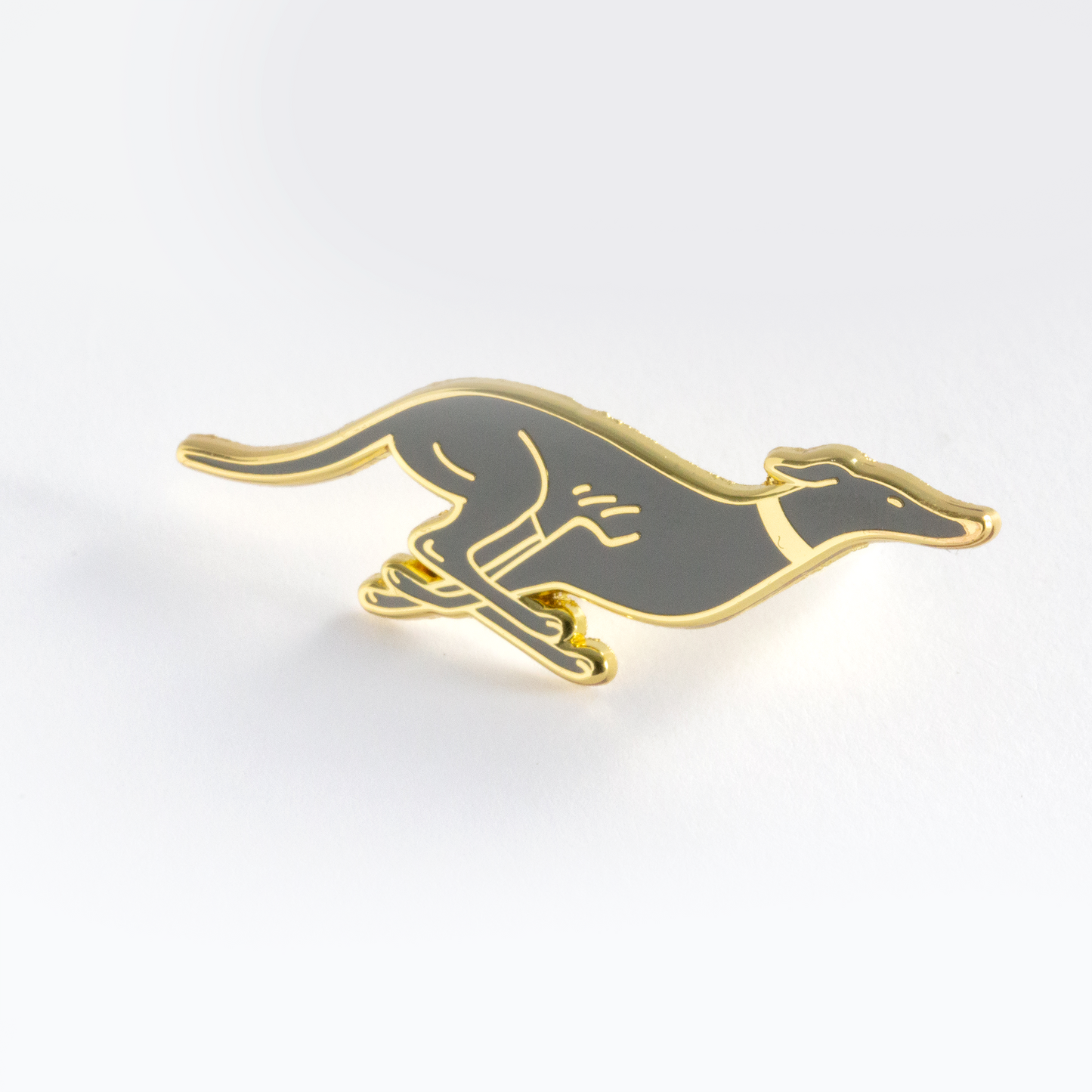 Greyhound Pin - Blue