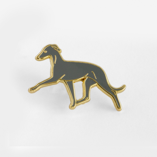 Italian Greyhound Pin - Blue