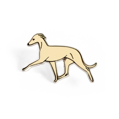 Italian Greyhound Enamel Pin
