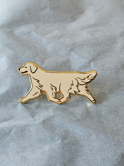 Golden Retriever Pin